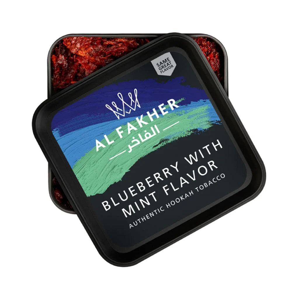 Al Fakher Blueberry With Mint Hookah Flavor