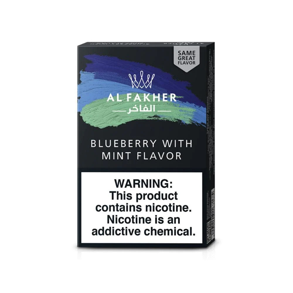 Al Fakher Blueberry With Mint Hookah Flavor