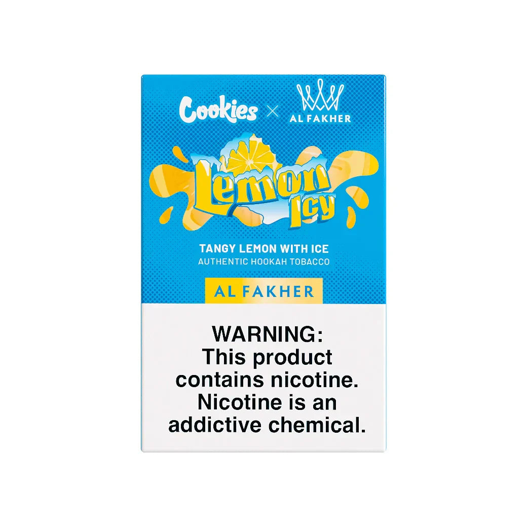Cookies x Al Fakher Lemon Icy Hookah Flavor