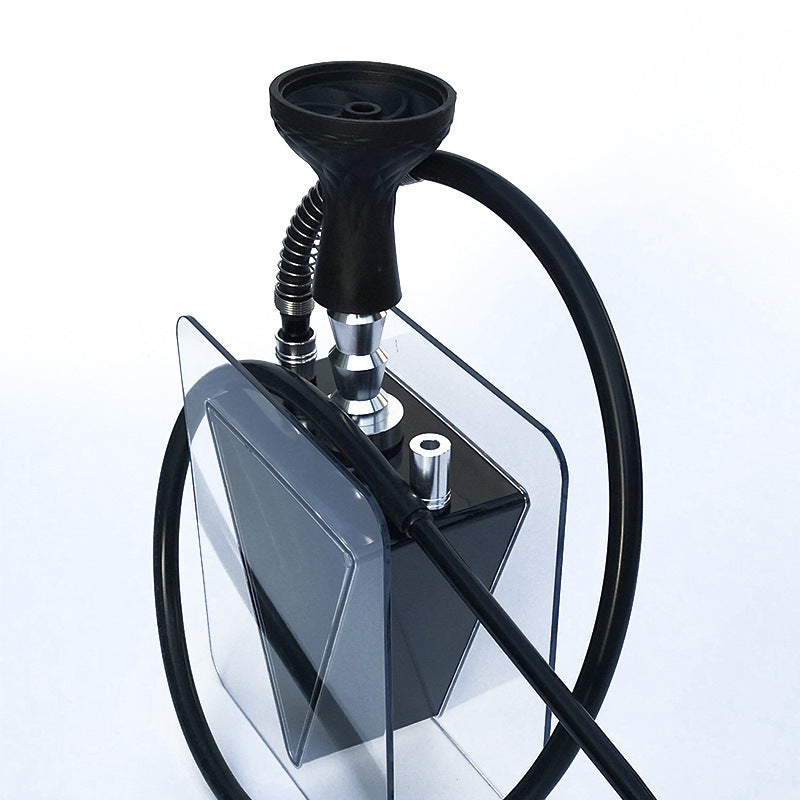 Acrylic Inverted Triangle Hookah Suit Plastic Kettle