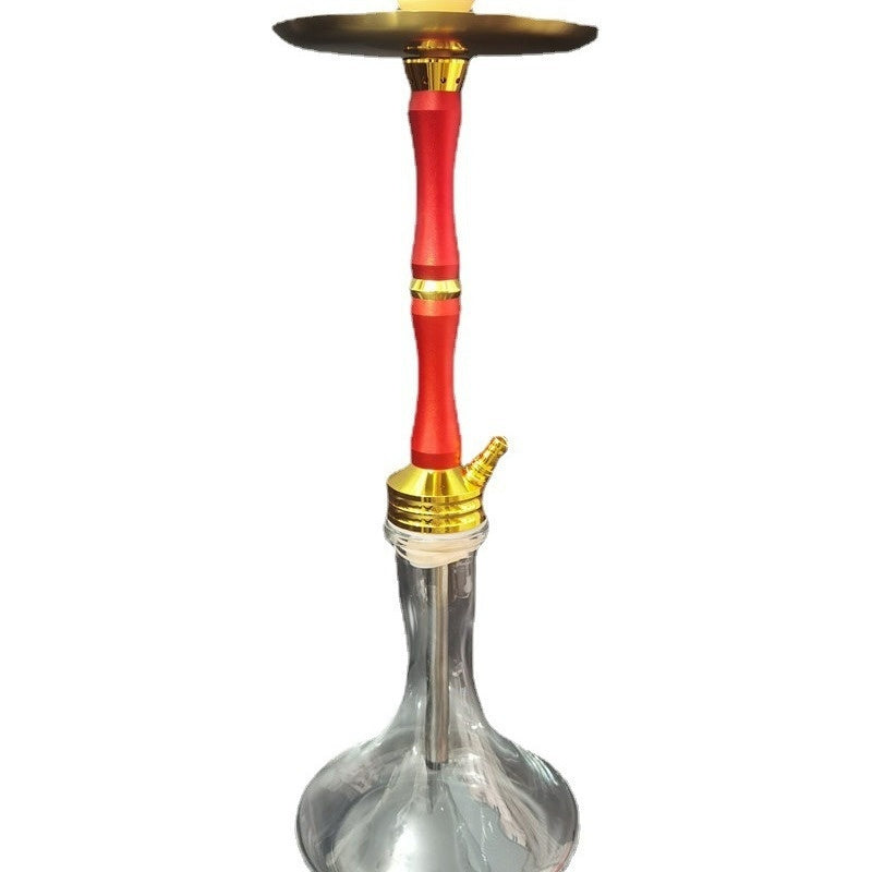 Arabian Hookah Suit Electroplating Bamboo Aluminum Alloy Pot Suit