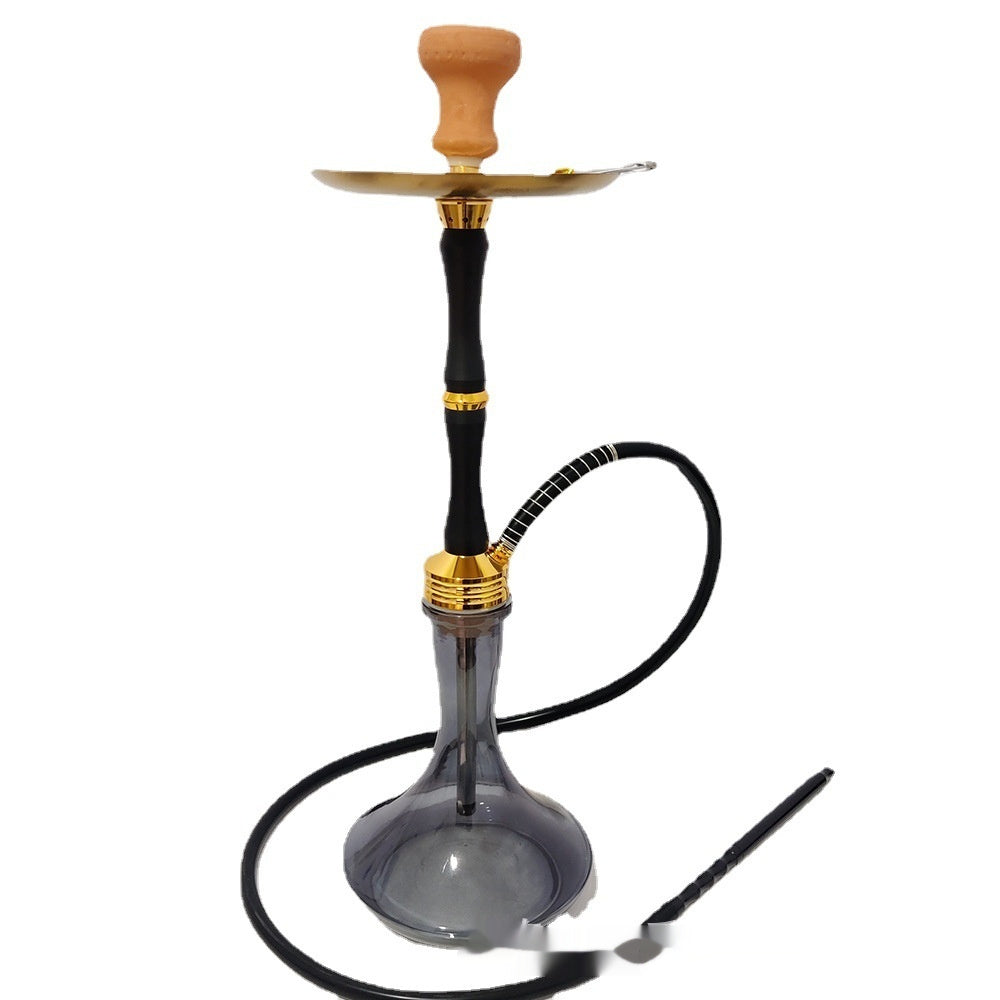 Arabian Hookah Suit Electroplating Bamboo Aluminum Alloy Pot Suit