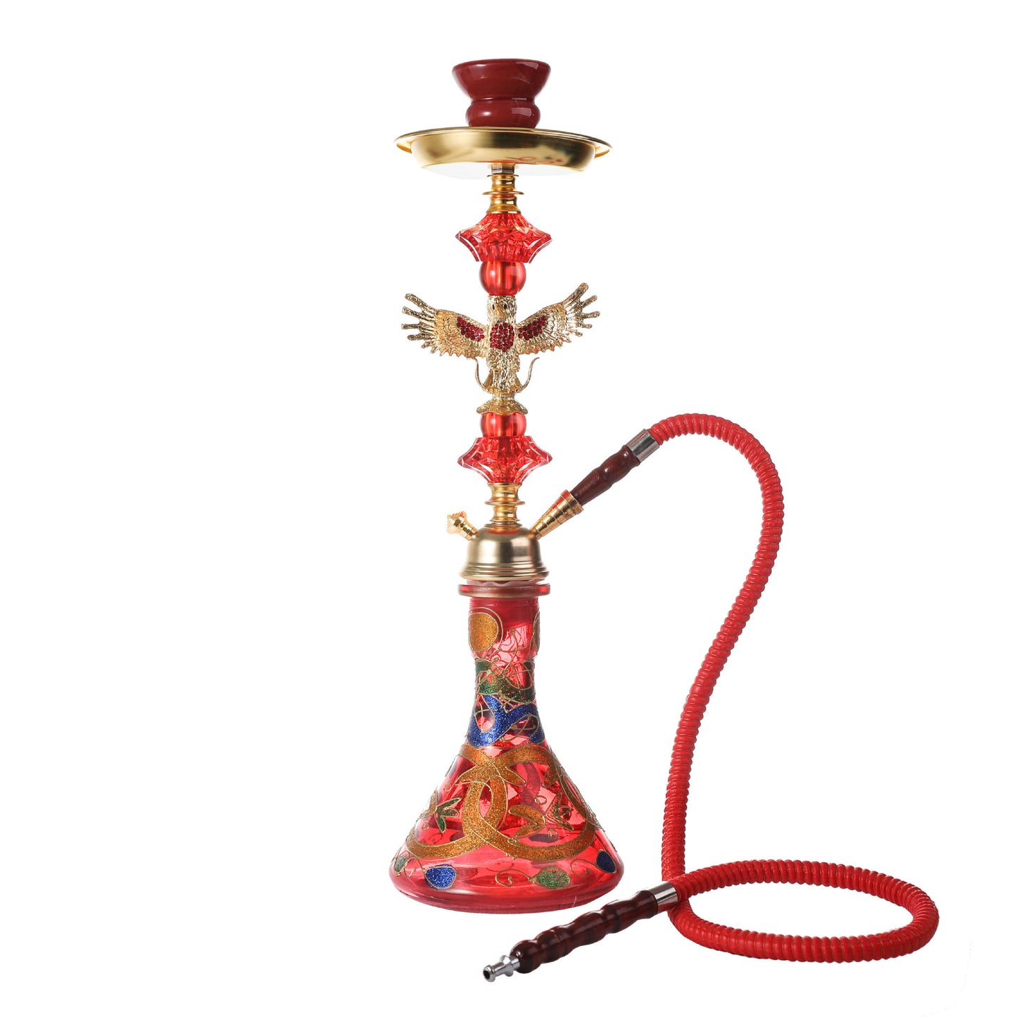 Arabian Hookah Smoking Set – Ceramic Pot with Full Accessories for Home & Bar