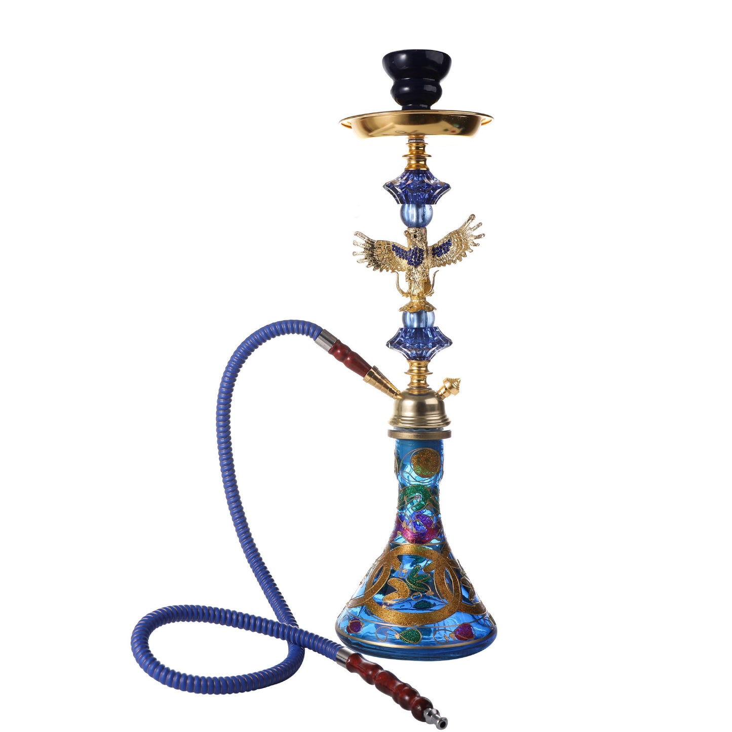 Arabian Hookah Smoking Set – Ceramic Pot with Full Accessories for Home & Bar