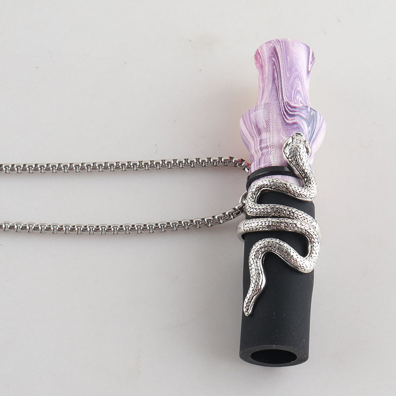 Hookah Accessories Metal Lanyard Resin Cigarette Holder