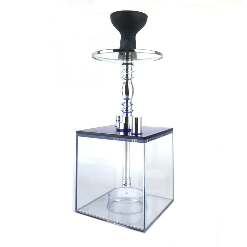 New Acrylic Shisha Pipe Set Hookah with LED Light