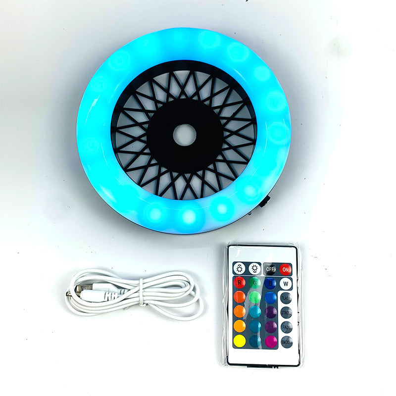 Hookah Accessories Remote Control Cool Operation LED Ambient Light USB Hookah