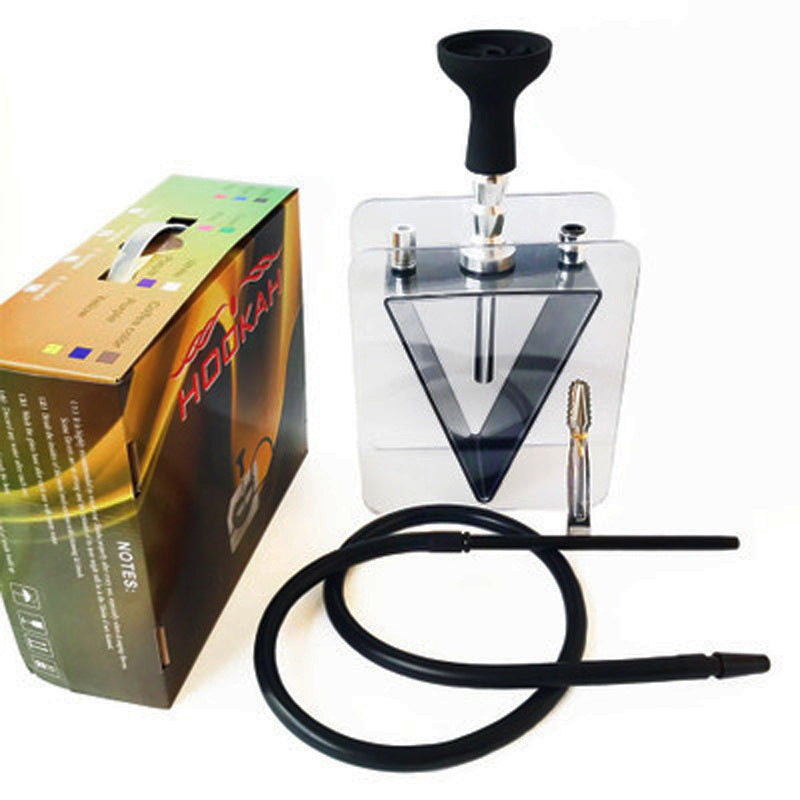 Acrylic Inverted Triangle Hookah Suit Plastic Kettle