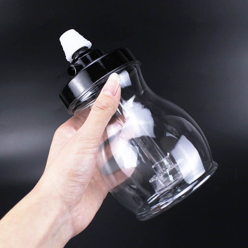 Portable Transparent White Plastic Hookah Full Set Of Accessories