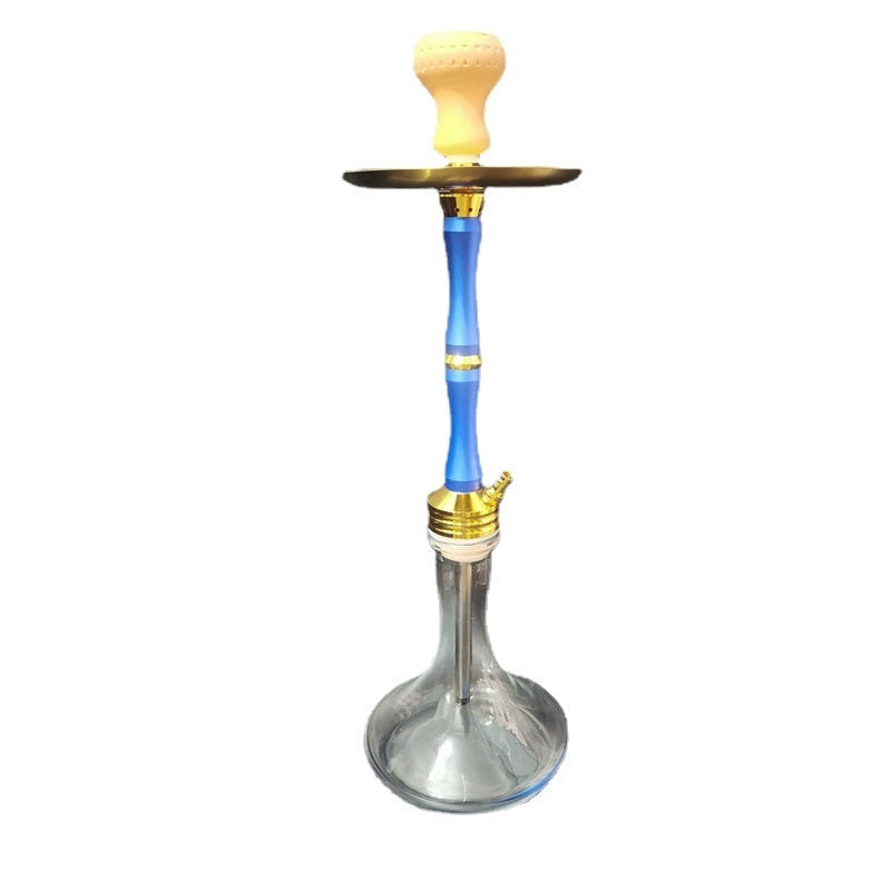 Arabian Hookah Suit Electroplating Bamboo Aluminum Alloy Pot Suit