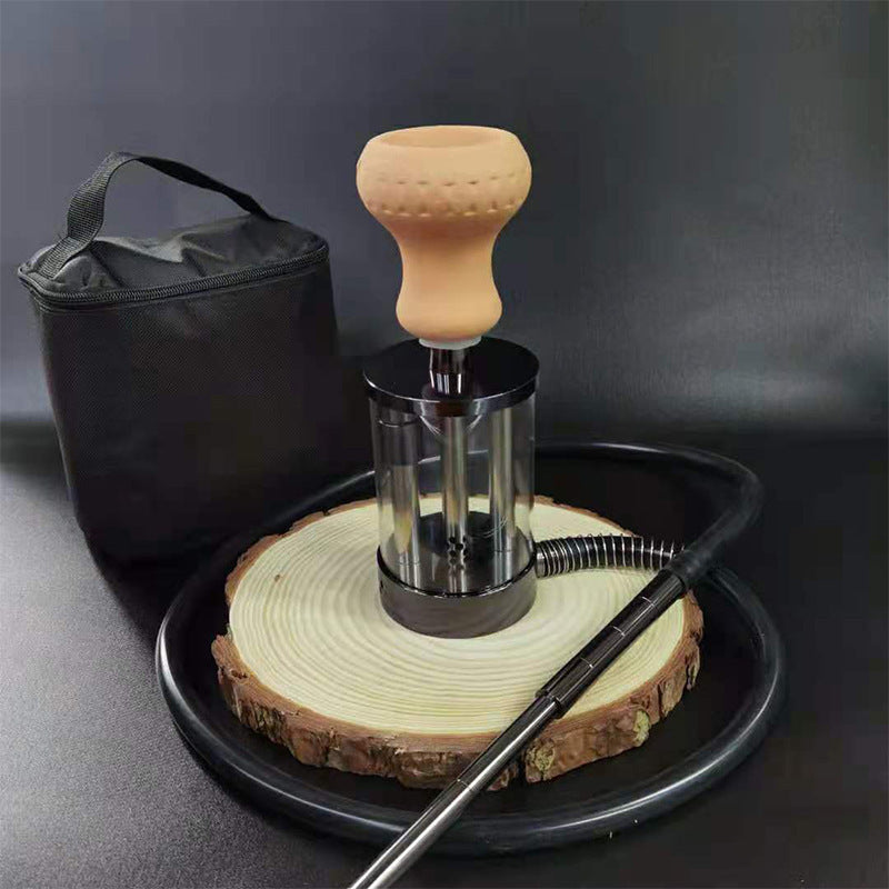 Aluminum Alloy Simple Car Portable Arabian Hookah