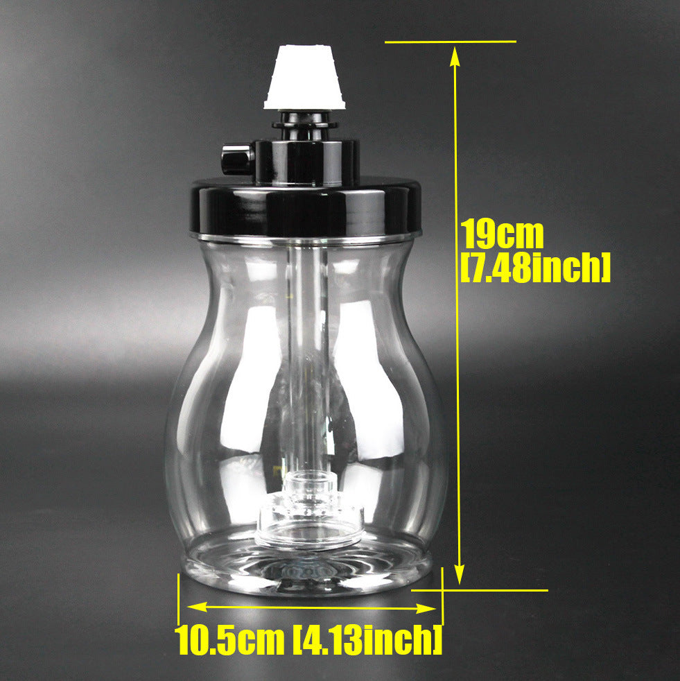 Portable Transparent White Plastic Hookah Full Set Of Accessories