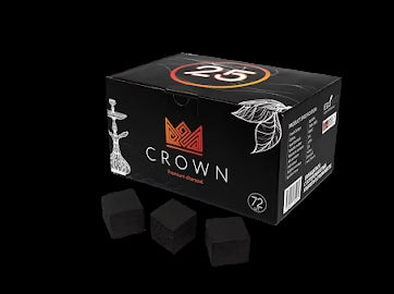 Crown 25mm Hookah Coals