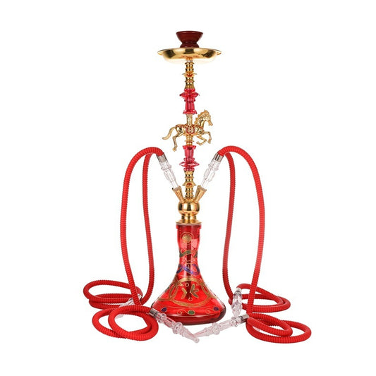 Arabian Hookah Smoking Set – Ceramic Pot with Full Accessories for Home & Bar