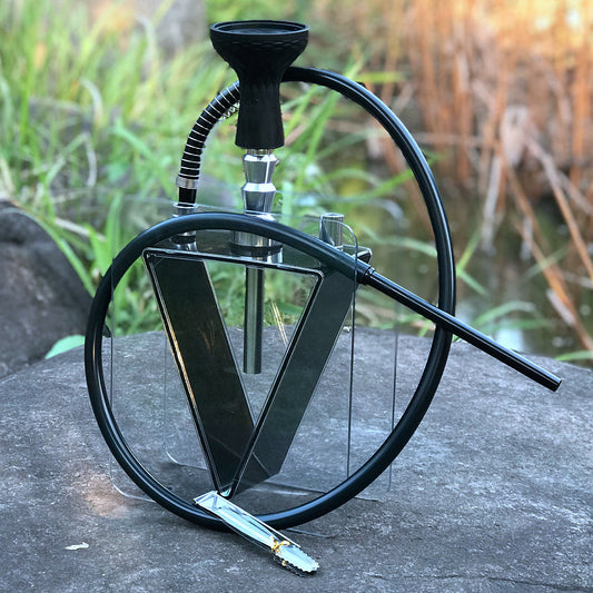 Acrylic Inverted Triangle Hookah Suit Plastic Kettle