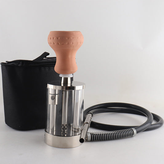 Aluminum Alloy Simple Car Portable Arabian Hookah