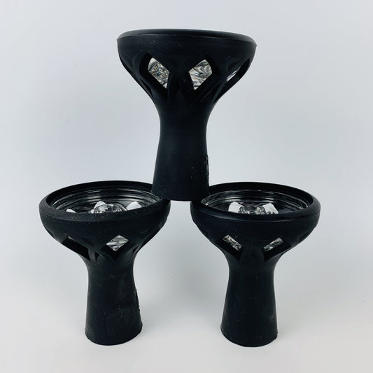 Accessories Anti-scald Hookah Silicone Glass Smoke Pot