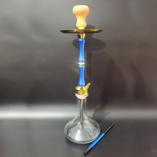Arabian Hookah Suit Electroplating Bamboo Aluminum Alloy Pot Suit